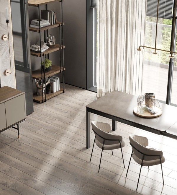 Буфет ALTEA, MOD INTERIORS (бежевый, чёрный, золотой, дерево)
