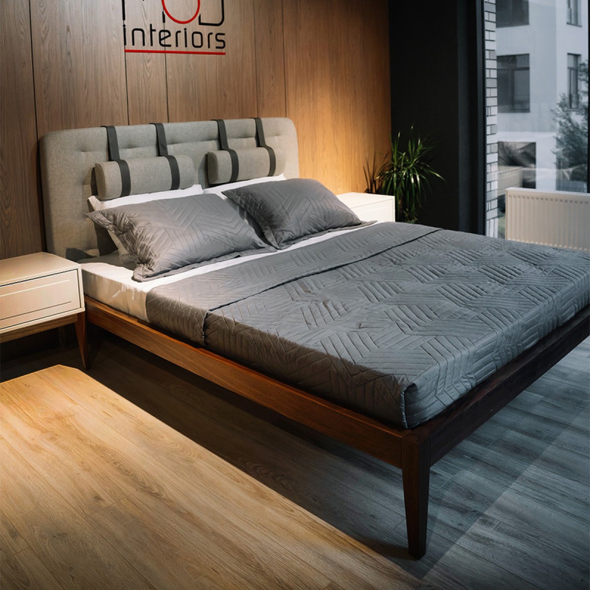 Кровать с решеткой MARBELLA, MOD INTERIORS (дерево)