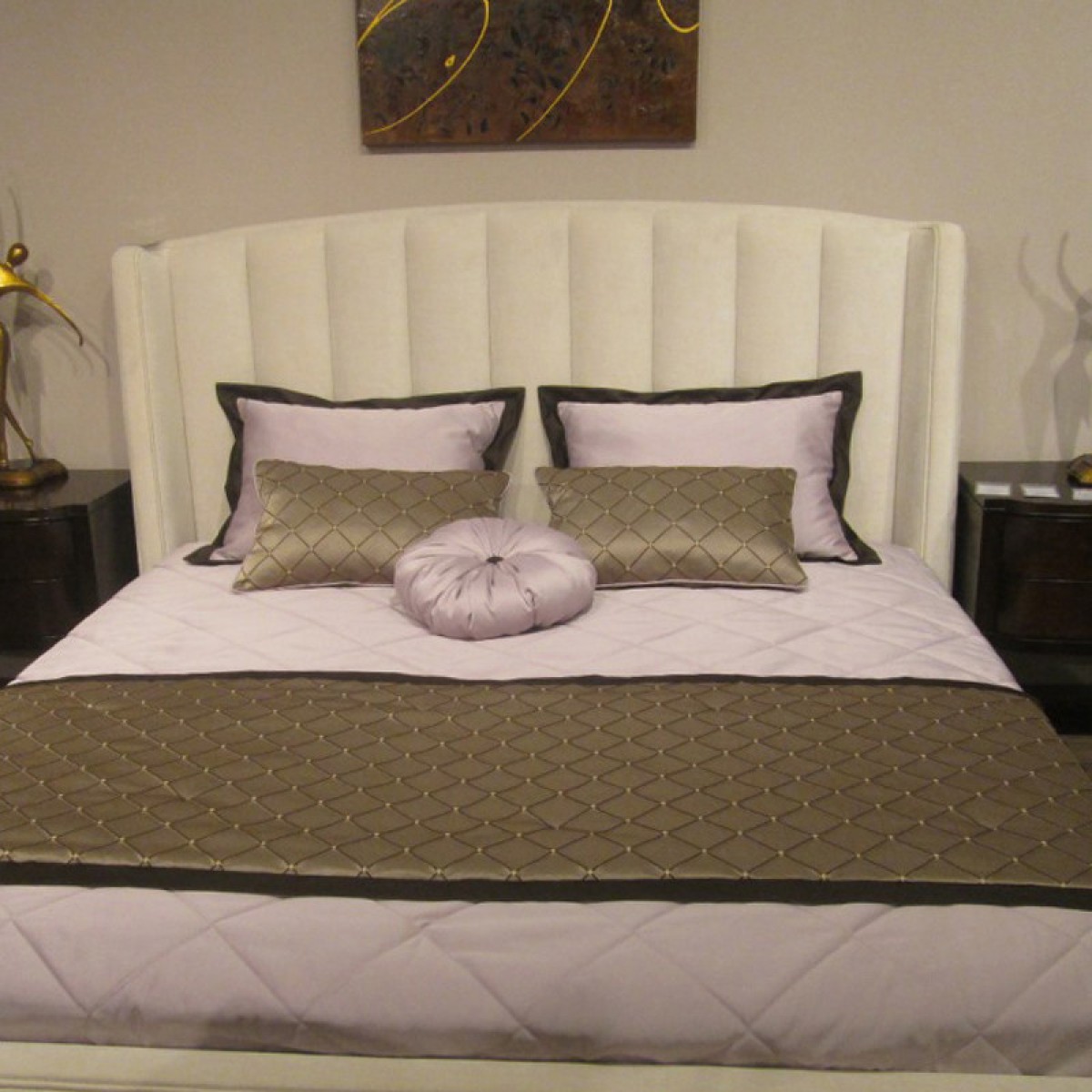 Виолет (Violet) Комплект покрывало, плед, 5 подушек TEXTILE, FRATELLI BARRI
