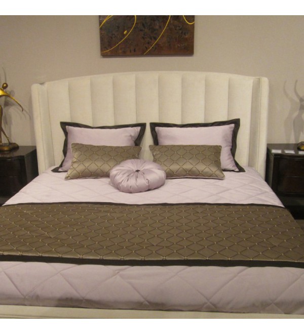 Виолет (Violet)  Комплект покрывало, плед, 5 подушек TEXTILE, FRATELLI BARRI