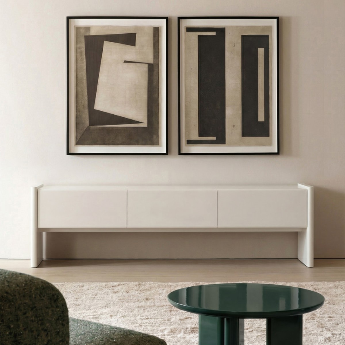 Тумба под TV PETRA, MOD INTERIORS (серый)