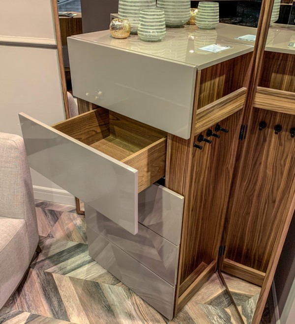Комод высокий с зеркалом AVILA, MOD INTERIORS