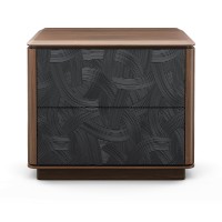 Прикроватная тумбочка ALTEA, MOD INTERIORS (серый, дерево)