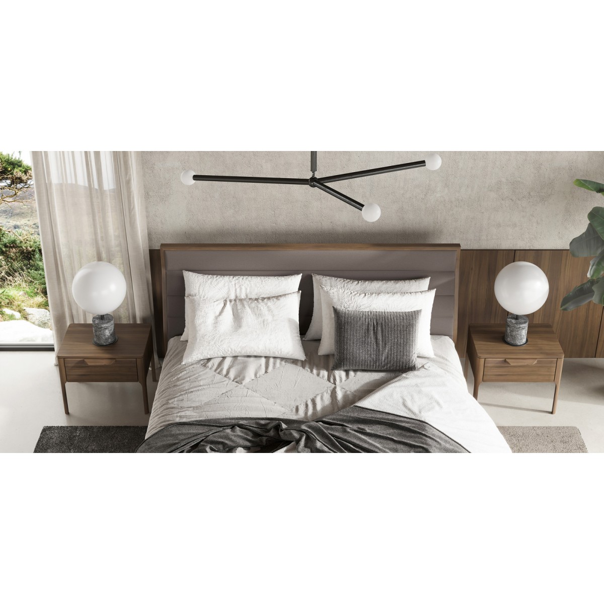 Кровать c подъемным механизмом RONDA, MOD INTERIORS