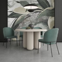 Обеденный стол WABI SABI, MOD INTERIORS (белый, бежевый)