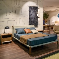 Кровать с решеткой MENORCA, MOD INTERIORS (дерево, арт. MDI.BD.MN.52)