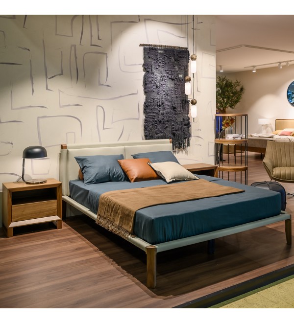 Кровать с решеткой MENORCA, MOD INTERIORS (дерево, арт. MDI.BD.MN.52)
