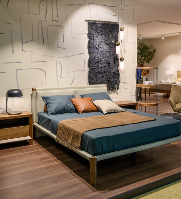 Кровать с решеткой MENORCA, MOD INTERIORS (дерево, арт. MDI.BD.MN.52)