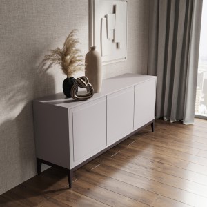 Буфет MARBELLA, MOD INTERIORS (серый, бежевый, дерево)