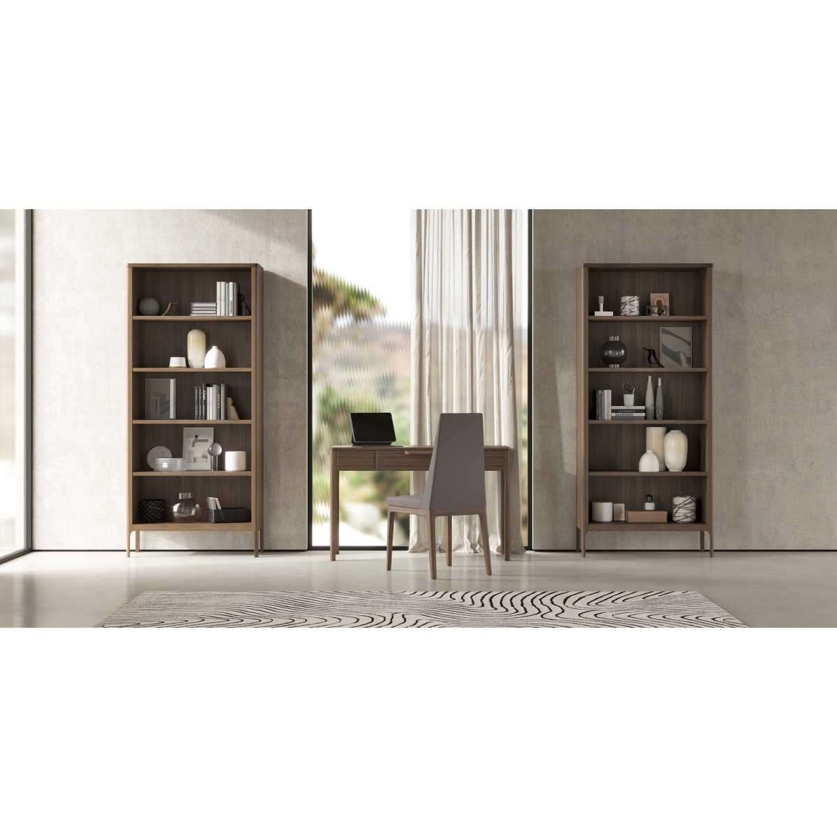 Стеллаж RONDA, MOD INTERIORS (дерево)