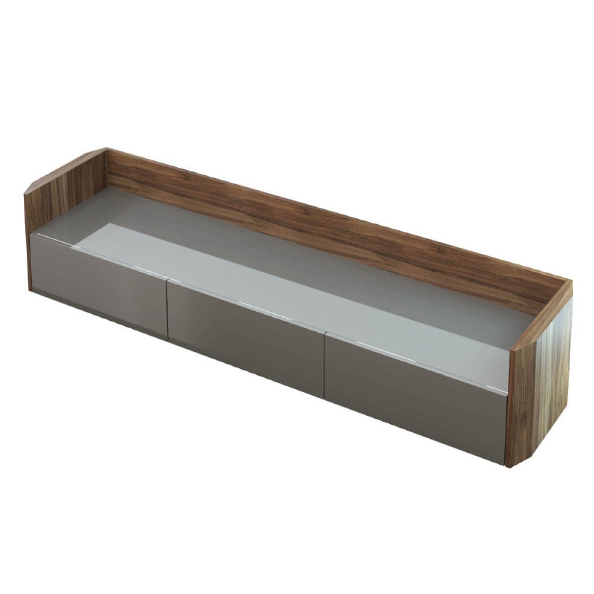 Тумба под TV AVILA, MOD INTERIORS (серый, дерево)