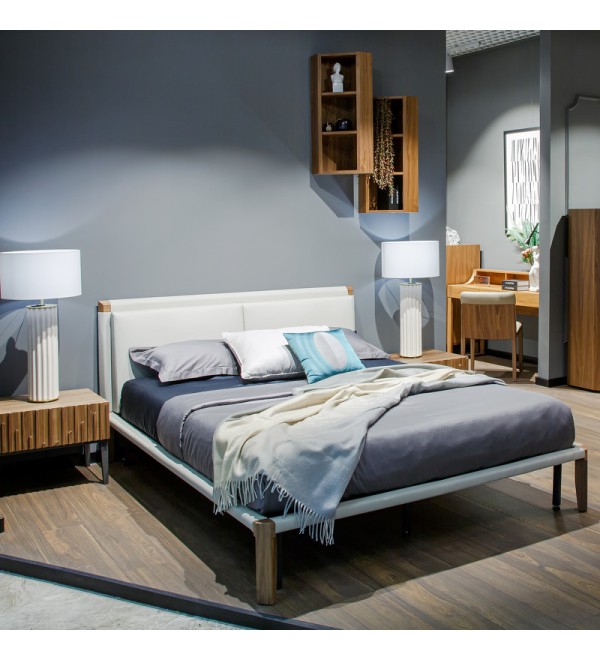 Кровать с решеткой MENORCA, MOD INTERIORS (дерево, арт. MDI.BD.AV.2)