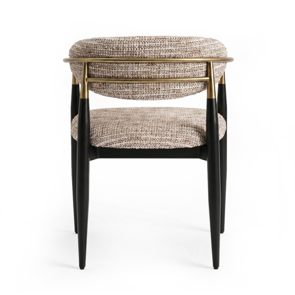 Стул CHAIRS, FRATELLI BARRI (чёрный, золотой, арт. FB.CH.CHR.2)