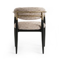 Стул CHAIRS, FRATELLI BARRI (чёрный, золотой, арт. FB.CH.CHR.2)