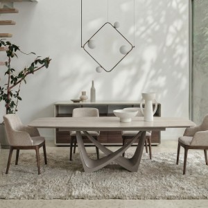 Обеденный стол раздвижной TOLEDO, MOD INTERIORS (бежевый, арт. MDI.DT.TOL.37)