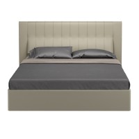 Кровать с подъемным механизмом VIGO, MOD INTERIORS (серый, бежевый, арт. MDI.BD.VC.2)