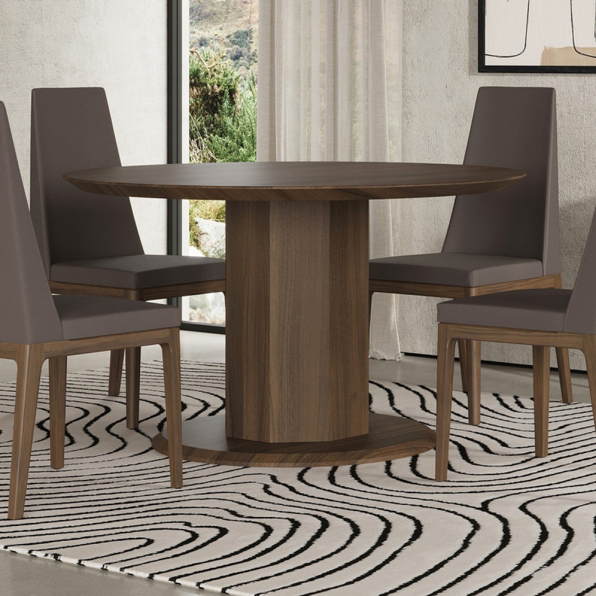 Стул RONDA, MOD INTERIORS (дерево, арт. MDI.CH.RD.101)