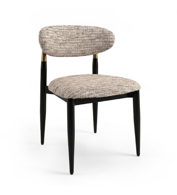Стул CHAIRS, FRATELLI BARRI (чёрный, золотой)