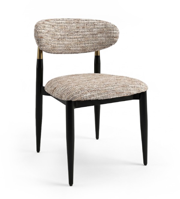 Стул CHAIRS, FRATELLI BARRI (чёрный, золотой)