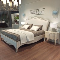 Кровать с решеткой RIMINI, FRATELLI BARRI (серебристый)