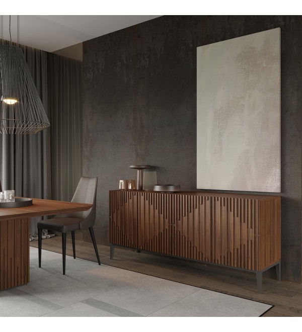 Буфет MENORCA, MOD INTERIORS (серый, дерево)
