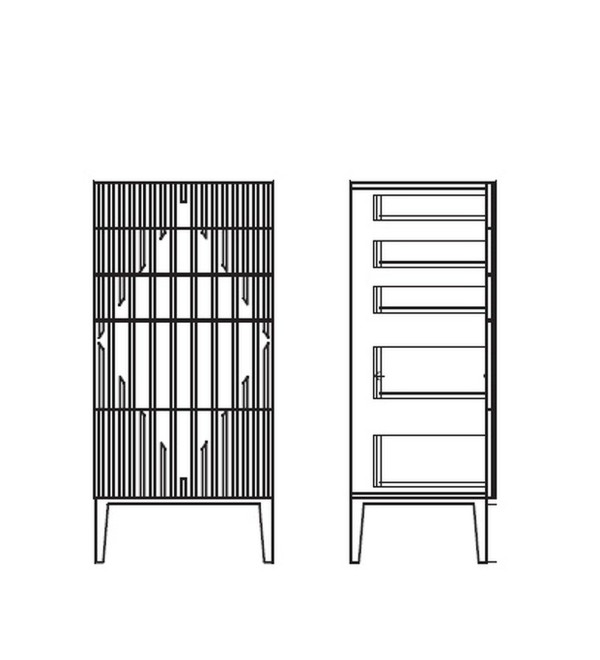 Комод высокий MENORCA, MOD INTERIORS