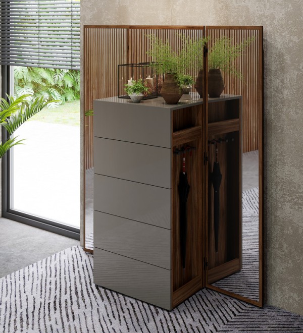 Комод высокий с зеркалом AVILA, MOD INTERIORS