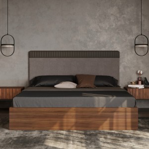 Кровать с подъемным механизмом MENORCA, MOD INTERIORS (дерево, арт. MDI.BD.MN.2)