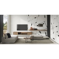Тумба под TV MIRAMAR, MOD INTERIORS (чёрный, дерево)