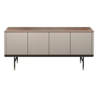 Буфет ALTEA, MOD INTERIORS (бежевый, чёрный, золотой, дерево)