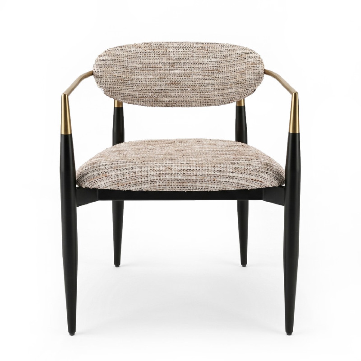 Стул CHAIRS, FRATELLI BARRI (чёрный, золотой, арт. FB.CH.CHR.2)