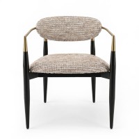 Стул CHAIRS, FRATELLI BARRI (чёрный, золотой, арт. FB.CH.CHR.2)