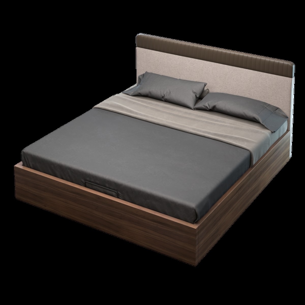 Кровать с подъемным механизмом MENORCA, MOD INTERIORS (дерево, арт. MDI.BD.MN.2)