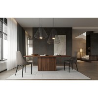 Обеденный стол MENORCA, MOD INTERIORS (серый, дерево, арт. MDI.DT.MN.34)