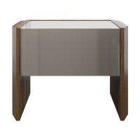 Прикроватная тумбочка AVILA, MOD INTERIORS (серый, дерево, арт. MDI.BST.AV.6)