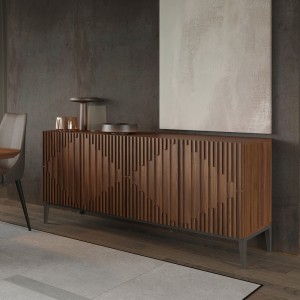 Буфет MENORCA, MOD INTERIORS (серый, дерево)