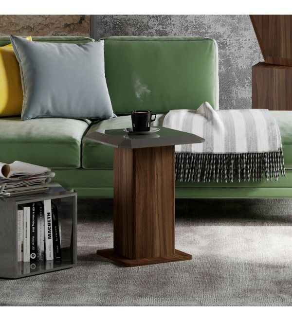 Приставной столик AVILA, MOD INTERIORS (серый, дерево)
