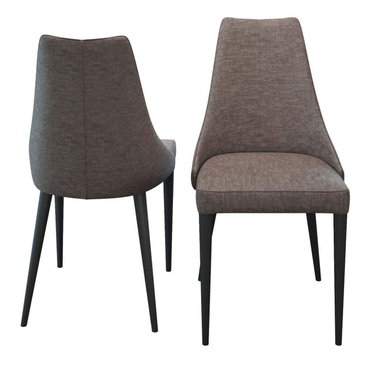 Стул BENISSA, MOD INTERIORS (чёрный, арт. MDI.CH.BS.23)
