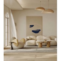 Приставной столик WABI SABI, MOD INTERIORS (дерево, чёрный, арт. MDI.ST.WS.17)