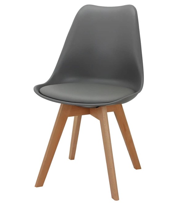 Комплект из 4-х стульев Eames Bon серый