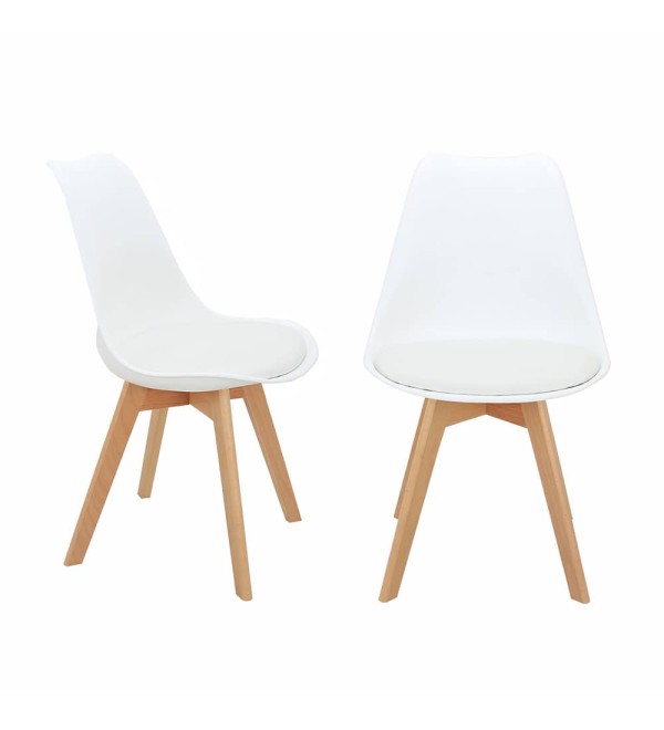 Комплект из 2-х стульев Eames Bon белый