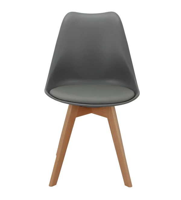 Комплект из 4-х стульев Eames Bon серый