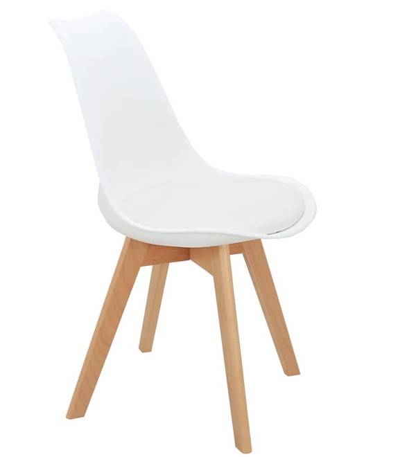 Комплект из 4-х стульев Eames Bon белый