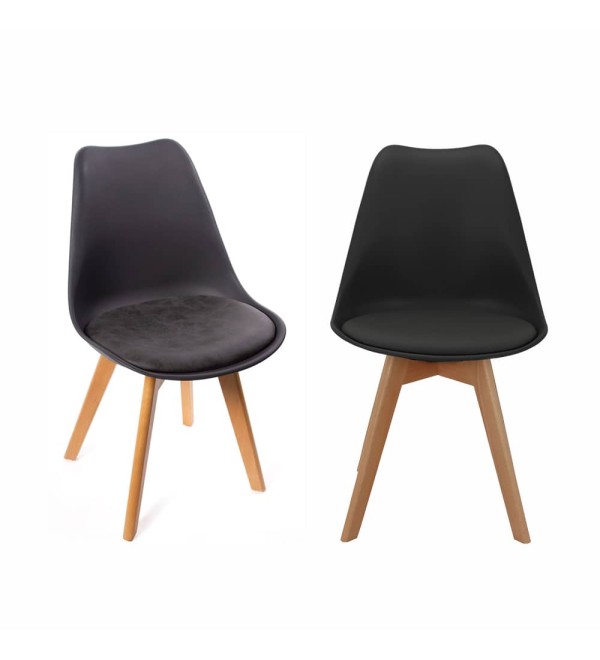 Комплект из 2-х стульев Eames Bon чёрный