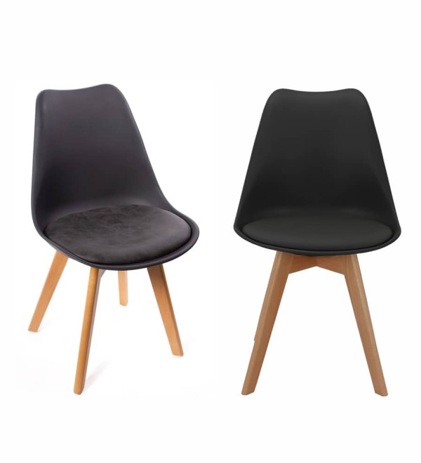 Комплект из 2-х стульев Eames Bon чёрный