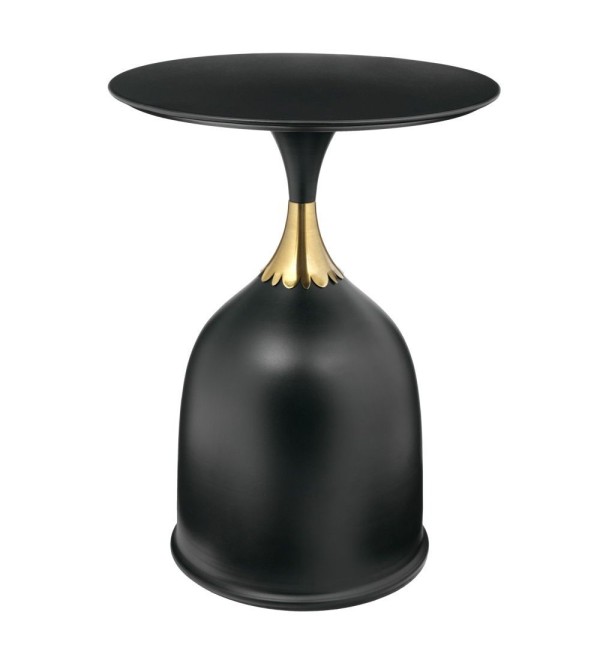 Кофейный столик Stupa диам.45см x 54см, чёрный, металл