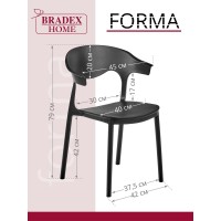 Стул Forma, чёрный