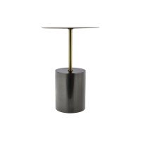 Кофейный столик Solid диам.40см x 58см, чёрный, металл