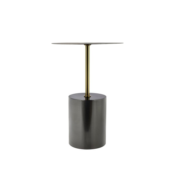 Кофейный столик Solid диам.40см x 58см, чёрный, металл