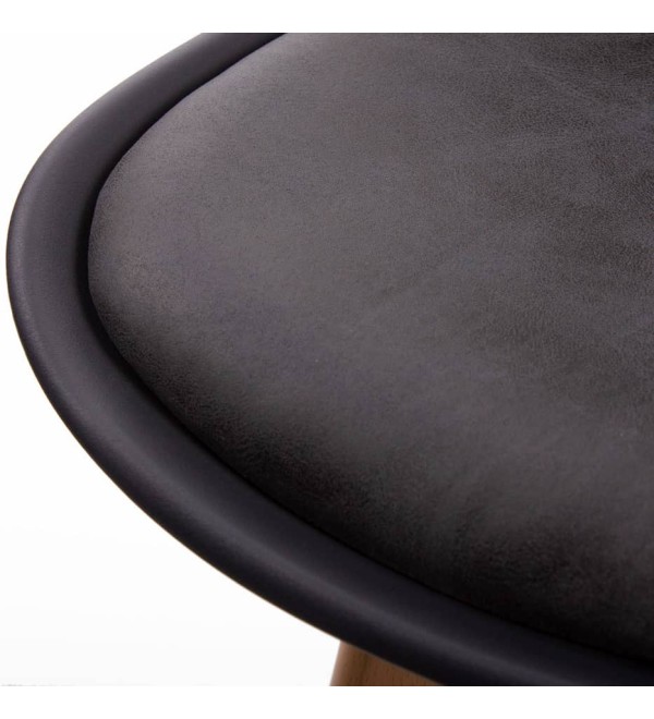 Комплект из 4-х стульев Eames Bon чёрный